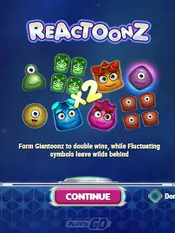 Reactoonz — Pin Up Casino